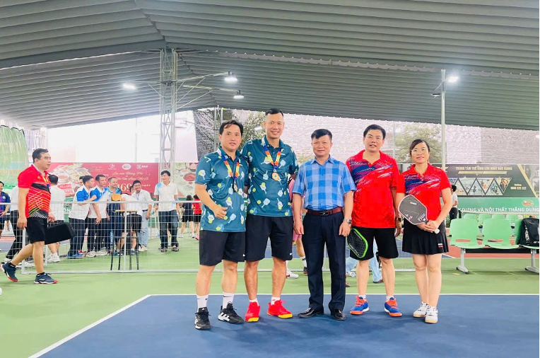 TRƯỜNG THPT LÝ THƯỜNG KIỆT GIÀNH HUY CHƯƠNG VÀNG GIẢI PICKLEBALL CÔNG ĐOÀN GIÁO DỤC TỈNH BẮC...