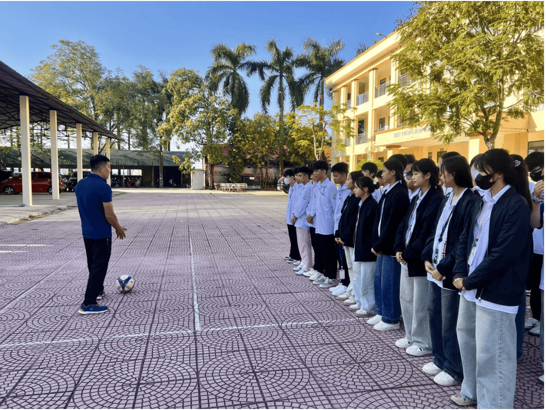 TỔ GIÁO DỤC THỂ CHẤT – GIÁO DỤC QUỐC PHÒNG AN NINH  TRƯỜNG THPT LÝ THƯỜNG KIỆT SỐ 1 HỘI GIẢNG...