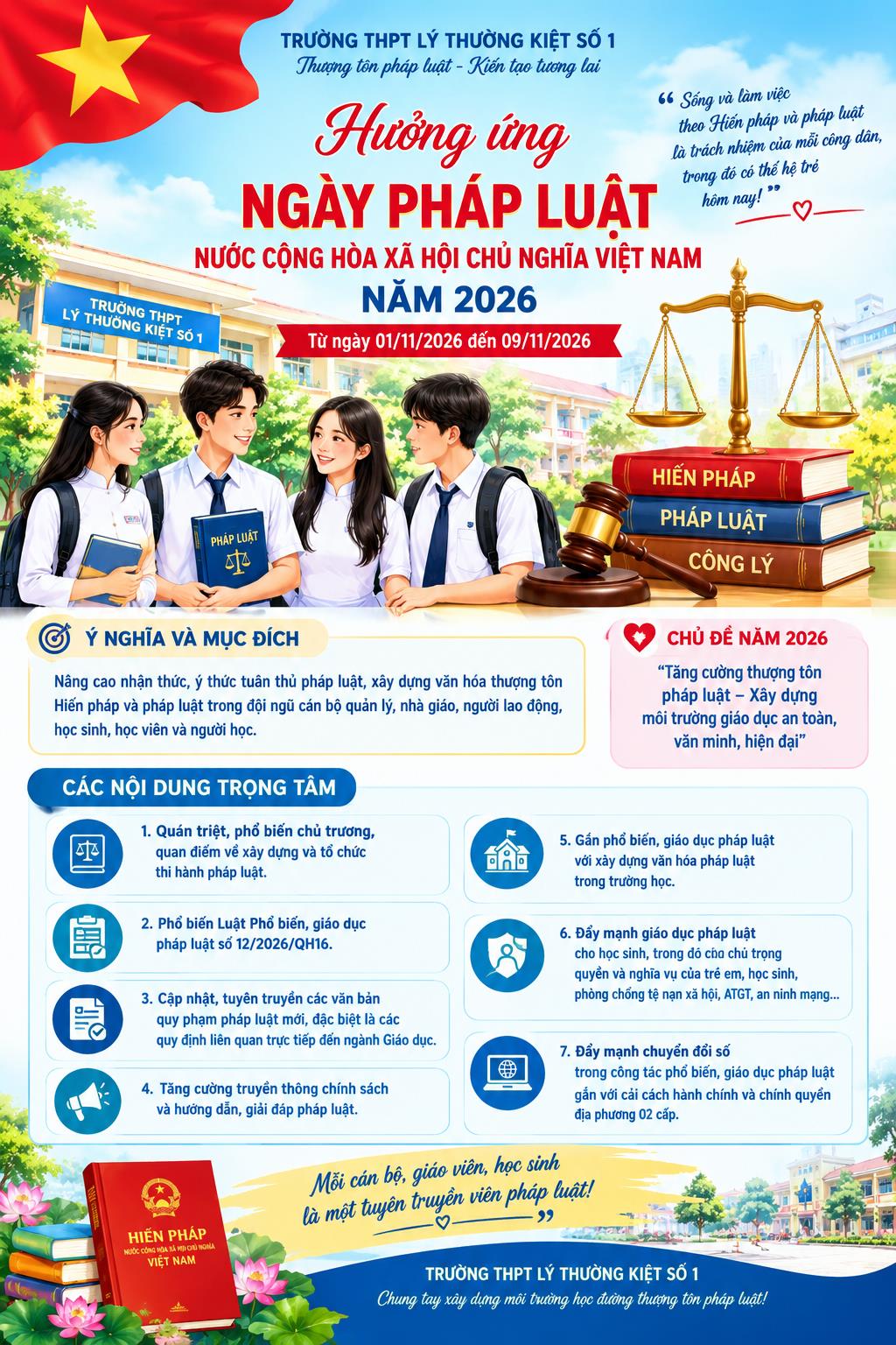 TRƯỜNG THPT LÝ THƯỜNG KIỆT SỐ 1 HƯỞNG ỨNG NGÀY...|https://thptlythuongkiet.edu.vn/chi-tiet-tin-tuc/-/asset_publisher/8tbjNoHGVxpT/content/truong-thpt-ly-thuong-kiet-so-1-huong-ung-ngay-phap-luat-nuoc-cong-hoa-xa-hoi-chu-nghia-viet-nam-nam-2026